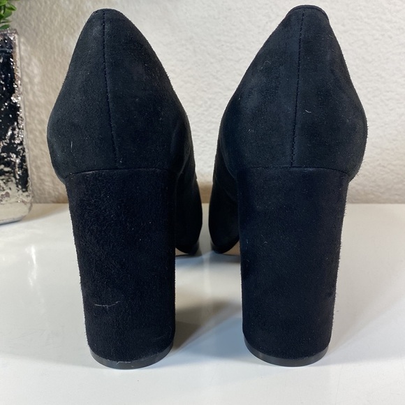 ISOLA block heel pump hayley black suede size 9.5 - Picture 6 of 11